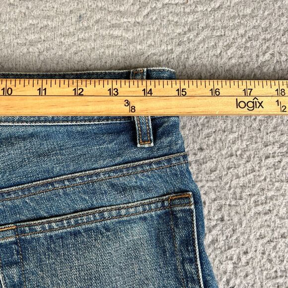 Todd Shelton Selvedge Jeans Mens 29 x 28  Blue Denim YKK Zipper Tapered Made USA - Picture 13 of 16